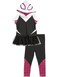 Marvel SpiderMan SpiderGwen Ghost Spider Toddler Girls Cosplay TShirt and Leggings 5T