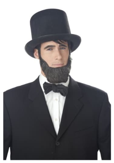 California Costumes mens Honest Abe Beard Adult Sized Costumes Brunette One Size US