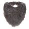 Funny Party Hats with Pirate Beard and Mustache Grey