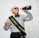 JPACO The Legend Has Retired Sash Elegant Black and Gold Foil Legendary Sash for Both Women and Men a Large Gold Safety Pin Perfect for Retirement Parties
