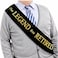 JPACO The Legend Has Retired Sash Elegant Black and Gold Foil Legendary Sash for Both Women and Men a Large Gold Safety Pin Perfect for Retirement Parties