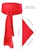 Didaey 5 Pcs Captain Pirate Costume Accessories Set Pirate Eye Patch Large Sash Headband Necklace Earring for Women MenRed