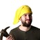 Making Believe Dwarf or Gnome Costume Hat Yellow
