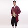 BLESSUME Rococo Men Colonial Costume Patriotic Adult Costume Wine Red Suit XLarge