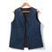 BPURB Mens Renaissance Steampunk Laceup Vest Gothic Waistcoat Reversible Vest for Men