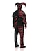 California Costumes Adult Sinister Jester Costume Small BlackRed