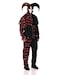 California Costumes Adult Sinister Jester Costume Small BlackRed