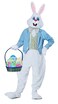 California Costumes Mens Deluxe Easter Bunny WhiteBlue SmallMedium