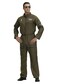 frawirshau Mens Flight Suit Costume Military Fighter Pilot Jumpsuit Halloween Costume XL