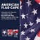 FUTUREPLUSX American Flag Cape Wearable USA Flag Costume Outfit with Sleeves Classic 2 Differents Wearing Methods for 4th of July 250th Anniversary