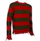 Keuixvm Mens Freddy Sweater Halloween Cosplay Knitted Striped Costume Large Mens