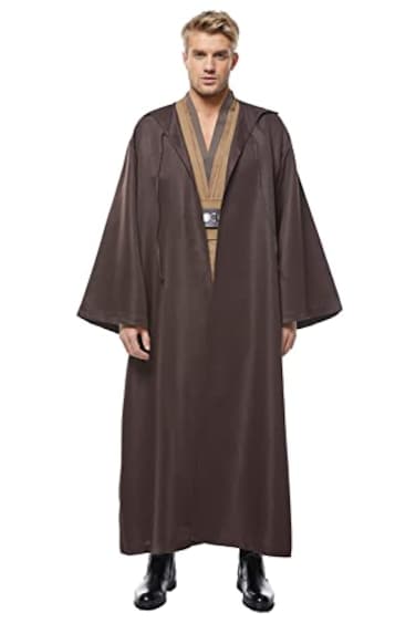 Laku Tunic Costume Mens Tunic Hooded Robe Full Set Halloween Cosplay Costume Cloak Set