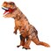 Lulu Home Halloween Dinosaur Costume Inflatable TRex Dinosaur Costume for Adults Brown 75FT