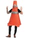 Seasons Construction Cone Costume for Man Funny Traffic Cone Halloween Costume for Adult L