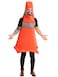 Seasons Construction Cone Costume for Man Funny Traffic Cone Halloween Costume for Adult L