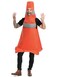 Seasons Construction Cone Costume for Man Funny Traffic Cone Halloween Costume for Adult L