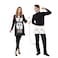 Spooktacular Creations Plug and Socket Halloween Costume Adult Plug and Outlet Couples USB Costume for Halloween Cosplay Party Medium