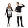 Spooktacular Creations Plug and Socket Halloween Costume Adult Plug and Outlet Couples USB Costume for Halloween Cosplay Party Medium