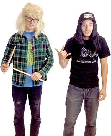 TV Store Waynes World Garth and Wayne Costume Set