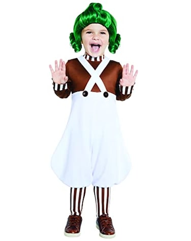 Spirit Halloween Oompa Loompa Willy Wonka And the Chocolate Factory Costume