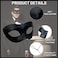 HyperFun Masquerade Mask for Men Classic Vintage Venetian Mens Mask Lightweight Gentle Specially for Costume Theme Parties Classic Robin
