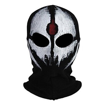 Innturt Fabric Ghost Mask Balaclava Skull Hood Red White