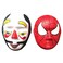 Vankcp 12 Pcs DIY White Mask Halloween White DIY MasksPlain Mask Paper Full Face Opera Masquerade Masks