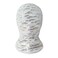 VIGUEUR Full Face Mask White Spandex Hood Mask for Adults