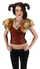 elope Dragon Satyr Horns Costume Accessory For Adults Teens Standard