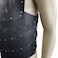 HiiFeuer Viking Faux Leather Embossed Langskip Chest Armor Retro Medieval Knight Leather Armor for LARPCosplay Black B