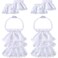 Geyoga 2 Pack Colonial Lace Jabot Collar Cuffs Set Unisex Halloween Party accessory for Adults