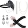 BABEYOND 1920s Flapper Accessories Gatsby Costume Accessories Set 20s Flapper Headband Pearl Necklace Gloves Plastic Holder