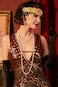 BABEYOND 1920s Flapper Accessories Gatsby Costume Accessories Set 20s Flapper Headband Pearl Necklace Gloves Plastic Holder