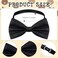 Kavoc 3Pcs Bear Costume Set Include Bear Headband Black Bow Tie and Microphone Prop for Halloween Fancy Dress Up