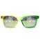 GloFX Transparent Rainbow Diffraction Glasses Gold Mirror Rave Rainbow Edm Diffraction 3D Prism