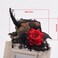 BLESSUME Women Victorian Punk Mini Bowler Hat Hair Clip Party Hat Dancing Cocktail Head Clip