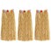 NEWCREATIVETOP 32 Adults Flowered Luau Hula Skirts Pack of 3Assorted Colors Grass