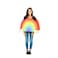 Bodysocks Rainbow of Colours Costume for Adults One Size