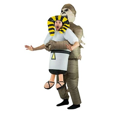 Bodysocks Scary Egyptian Mummy Inflatable Costume for Adults One Size