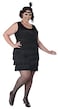 California Costumes Womens Fashion Flapper Plus Size Costume Black 2XL 1820