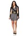 InCharacter Costumes Womens Huntress Costume GreyBlack Medium