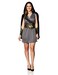 InCharacter Costumes Womens Huntress Costume GreyBlack Medium