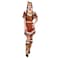 KalcyKizz Adult Native Maiden Indian Woman Costume M