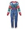Lagusida Adult Chucky Costume for MenXS