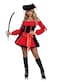 Leg Avenue Womens Vixen Pirate Wench Costume RedBlack XLarge