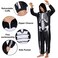 ReneeCho Skeleton Pajama Adult Skeleton Costume Unisex Halloween Onesie Costume Black