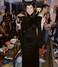 UQJE Black Gothic Witch Costume for Women Halloween Dress with Feather Shawl and Horn HeadpieceS