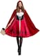 Soyoekbt Womens Little Red Riding Hood Costume Halloween Cloak Cosplay 1012