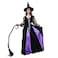 KalcyKizz Womens Gothic Witch Costumes Purple black XL
