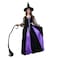 KalcyKizz Womens Gothic Witch Costumes Purple black XL